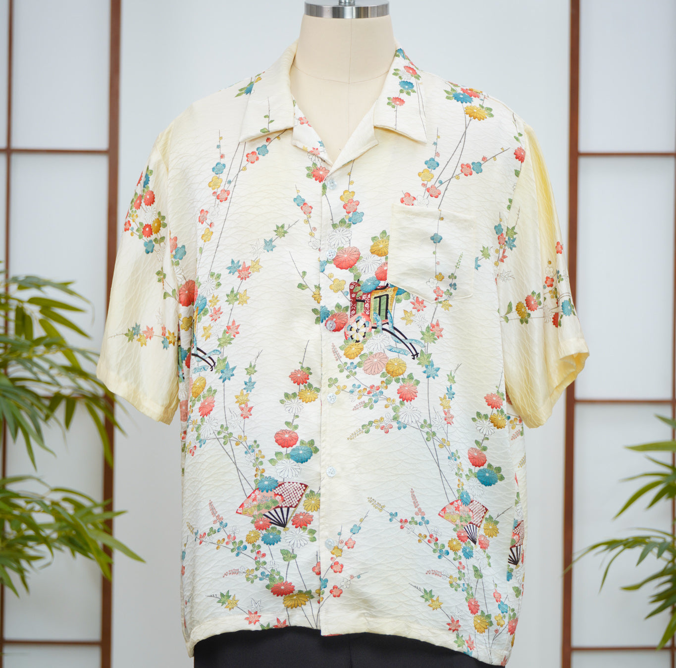 GGSB: On-hand Aloha Shirt | AS7984M 3XL CREAM