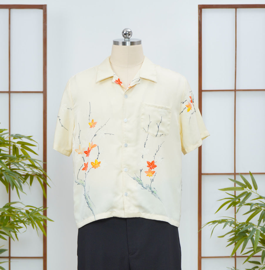 GGSB: On-hand Aloha Shirt | AS7987 L CREAM