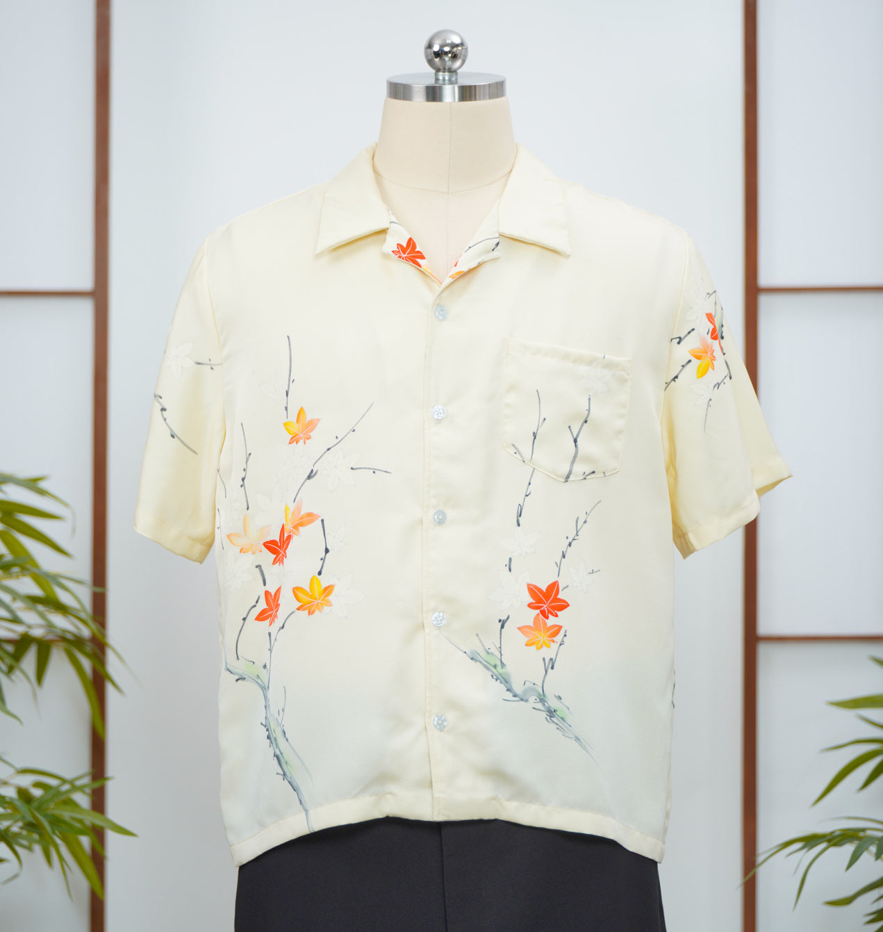 GGSB: On-hand Aloha Shirt | AS7987 L CREAM
