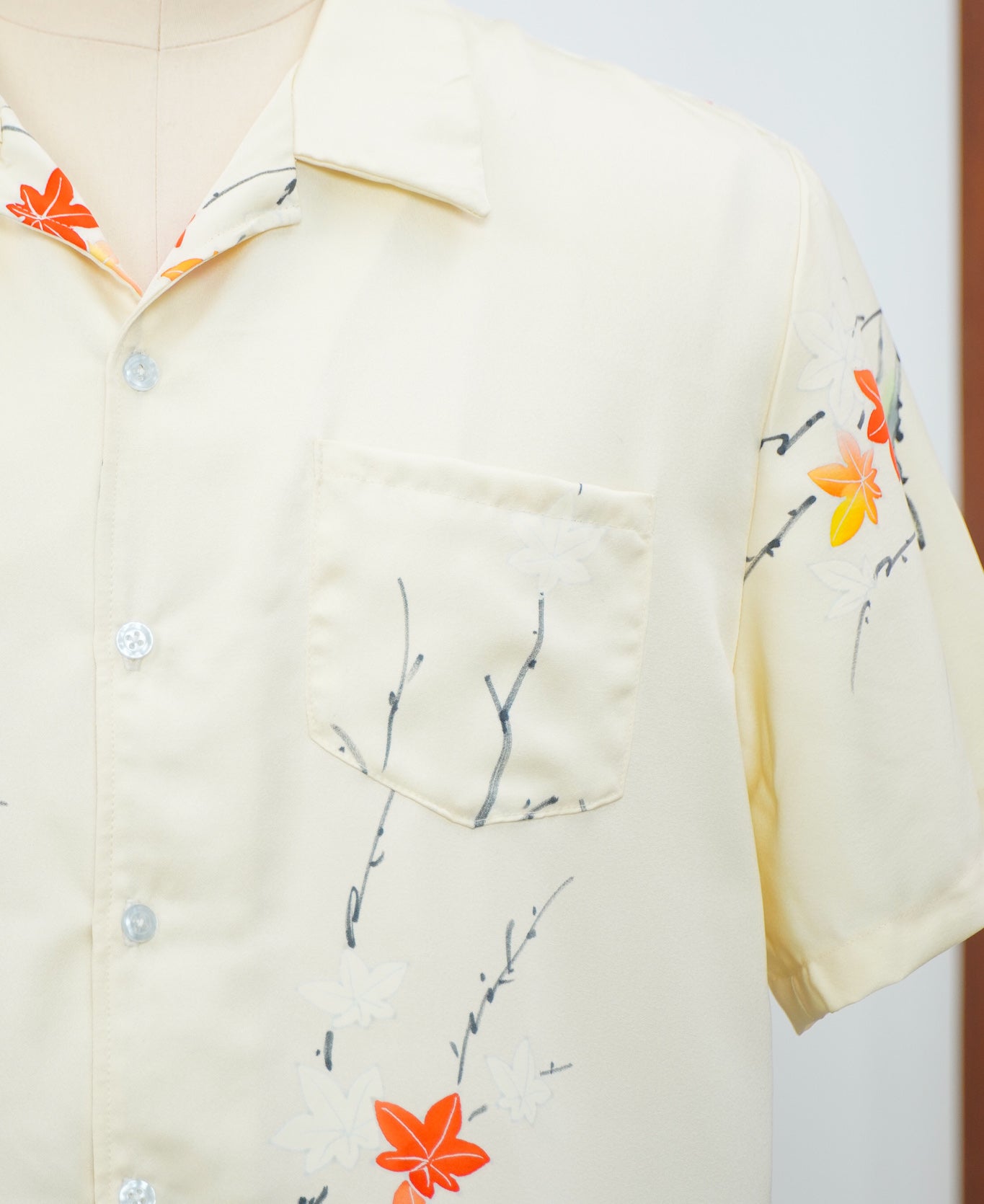 GGSB: On-hand Aloha Shirt | AS7987 L CREAM