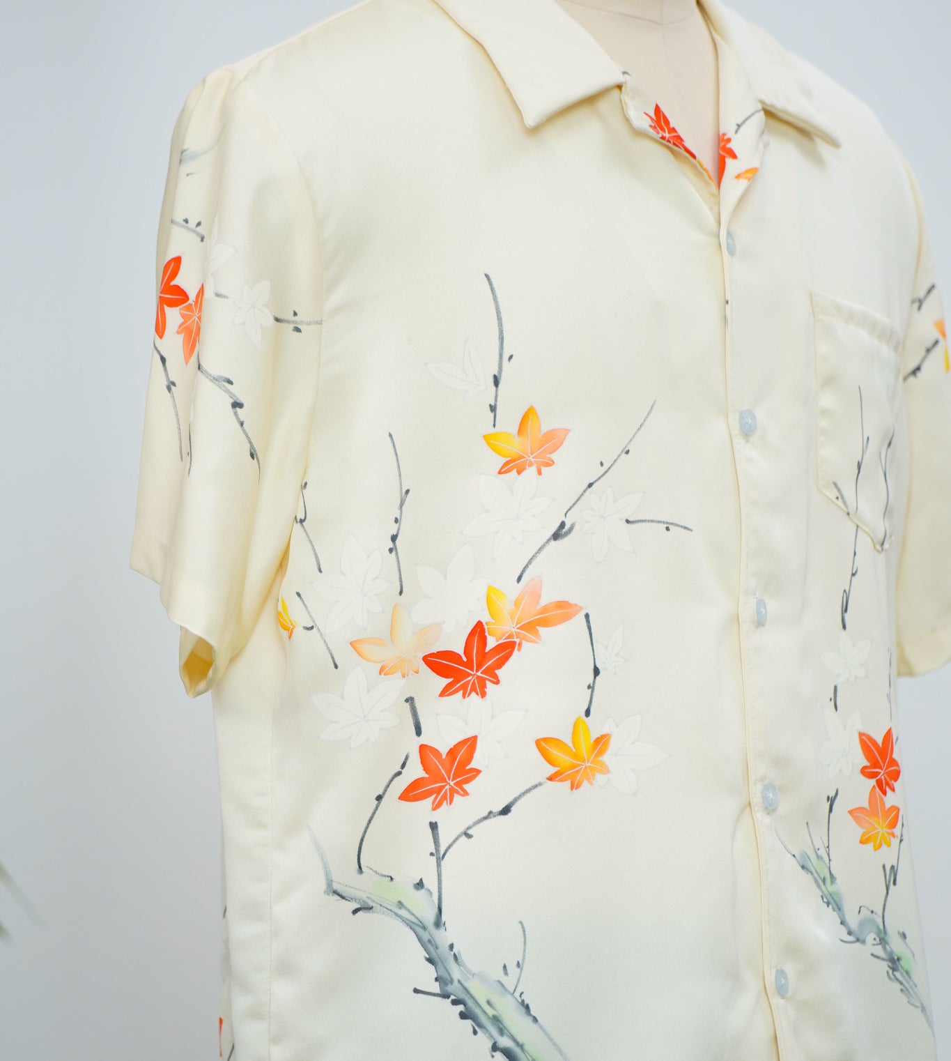 GGSB: On-hand Aloha Shirt | AS7987 L CREAM