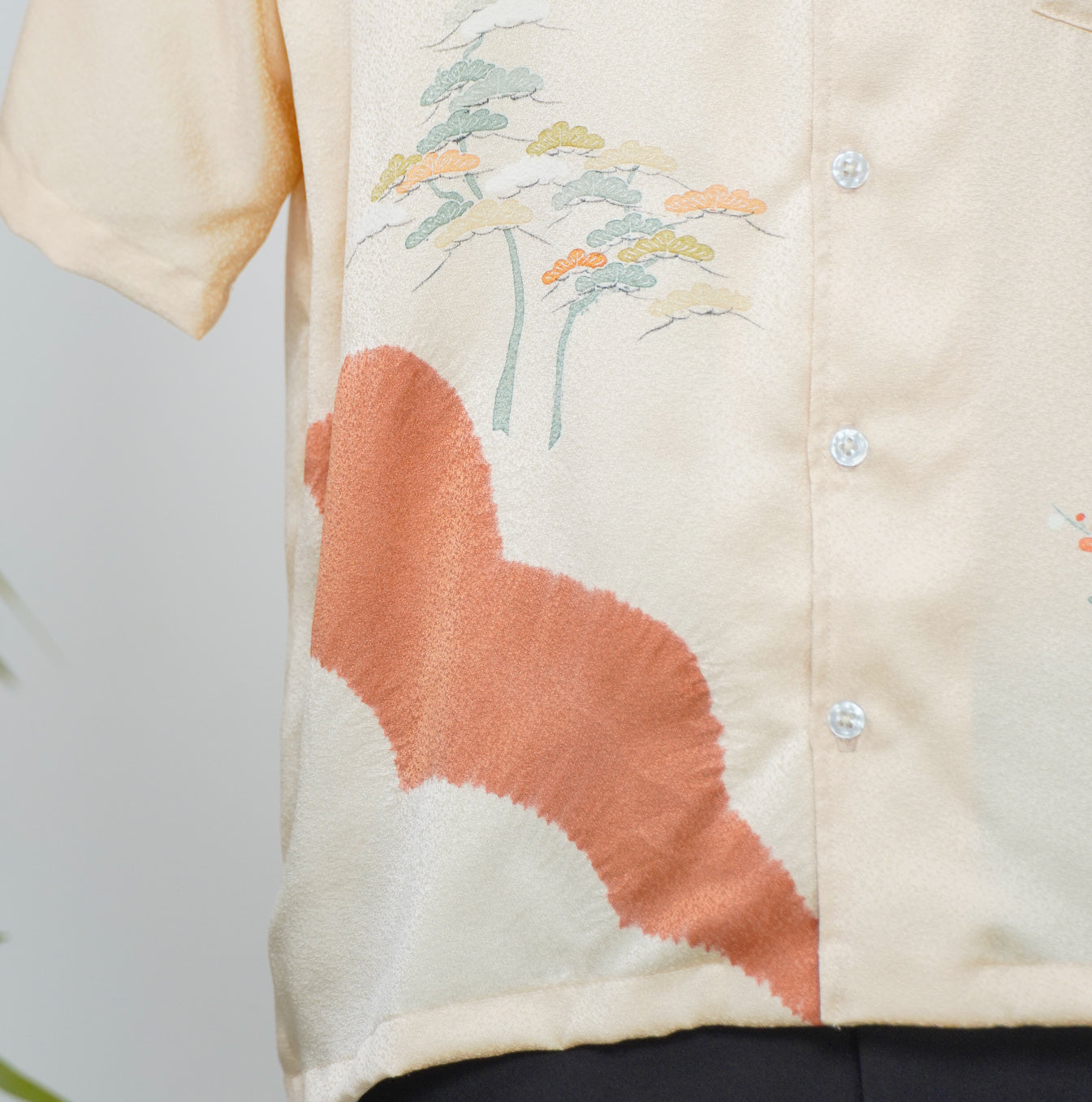 GGSB: On-hand Aloha Shirt | AS7726M  Cream Large