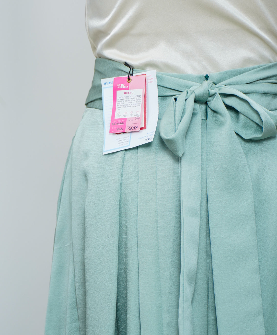 GGSB: On-hand item: Circle Skirt | CS6263 XLA GREEN