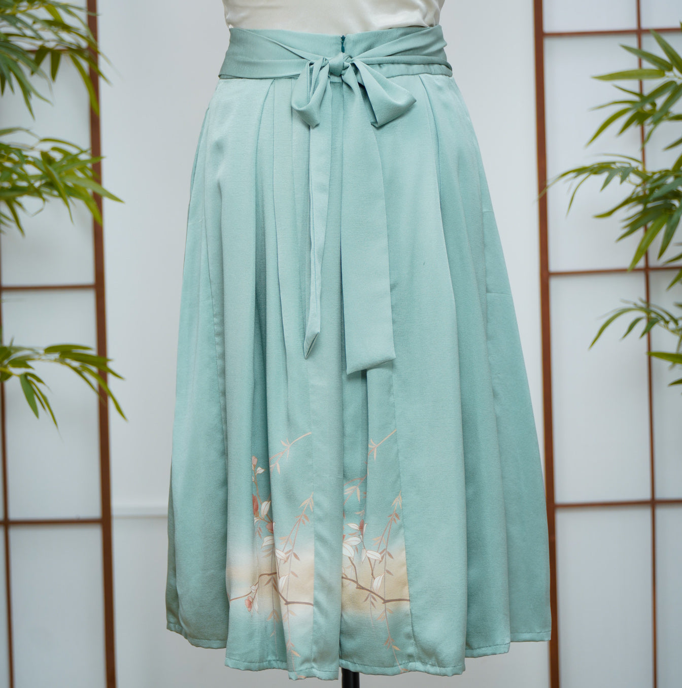 GGSB: On-hand item: Circle Skirt | CS6263 XLA GREEN