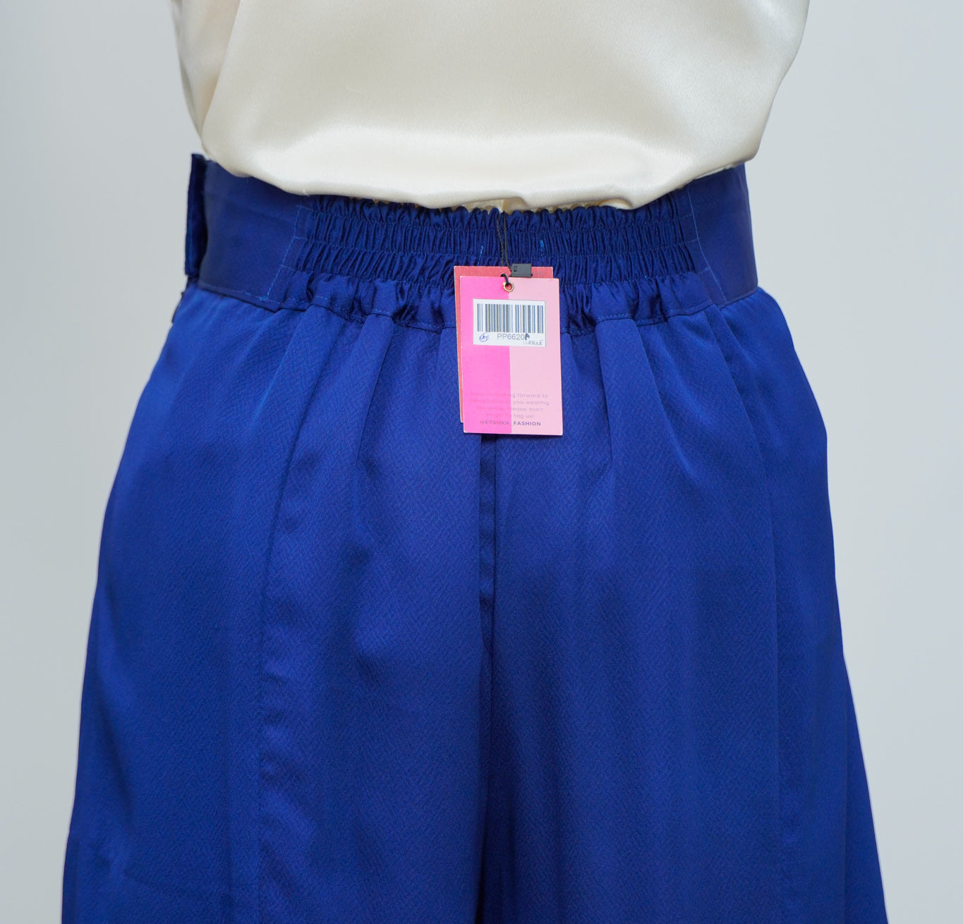 On-hand Colored Palazzo Pants | PP6620A 4XLB BLUE