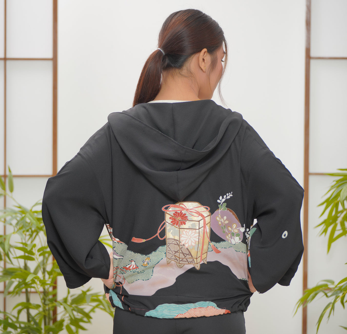 WC 32 campaign: Black Kodomo Hoodie | HK7656Y