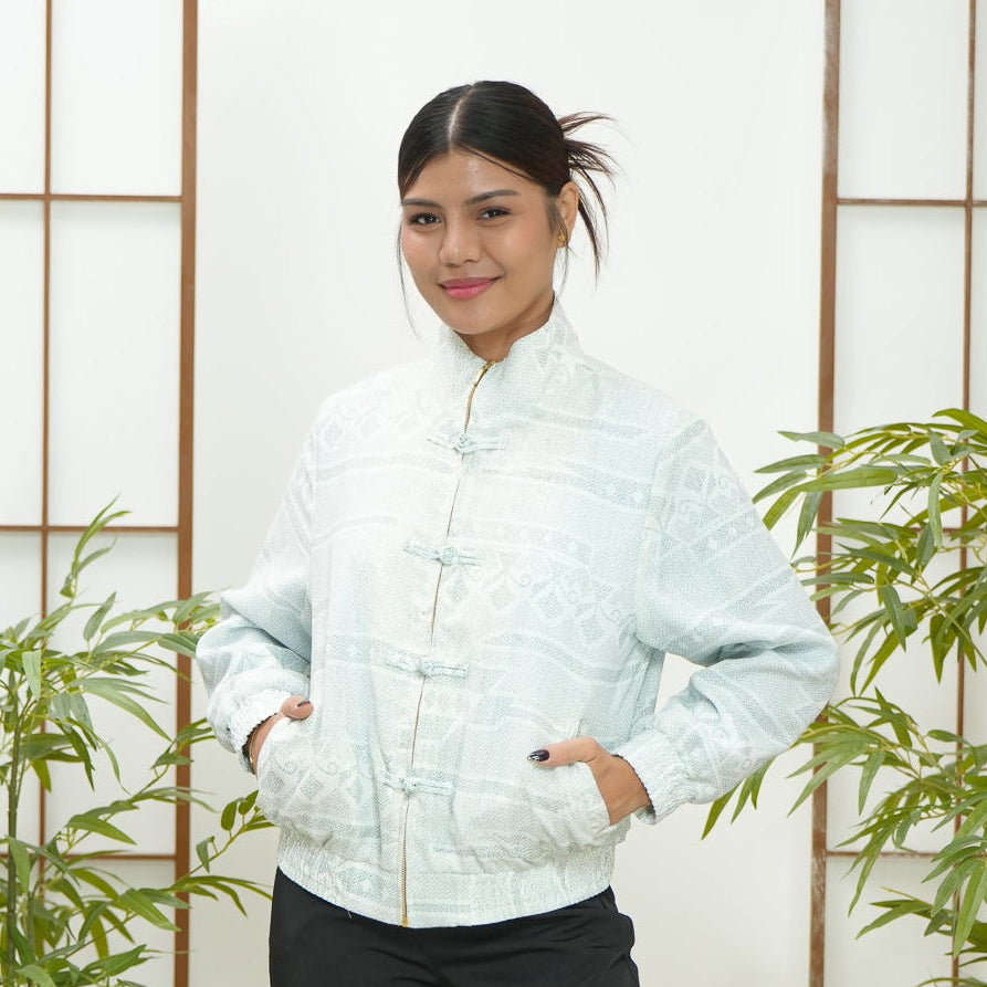 チャイナジャケット セット 唐装 ブロケード 中国 M 日本 S タイト 女性 CHINESE KNOT JACKET COLLECTION – Etsuka Kimono Fashion