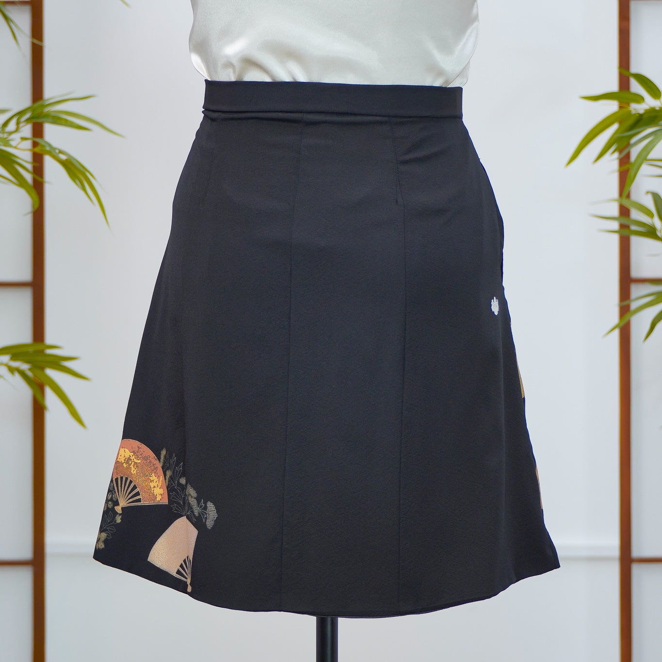 Premium On-hand: Black Summer Wrap Skirt | SWS7834 | 2T
