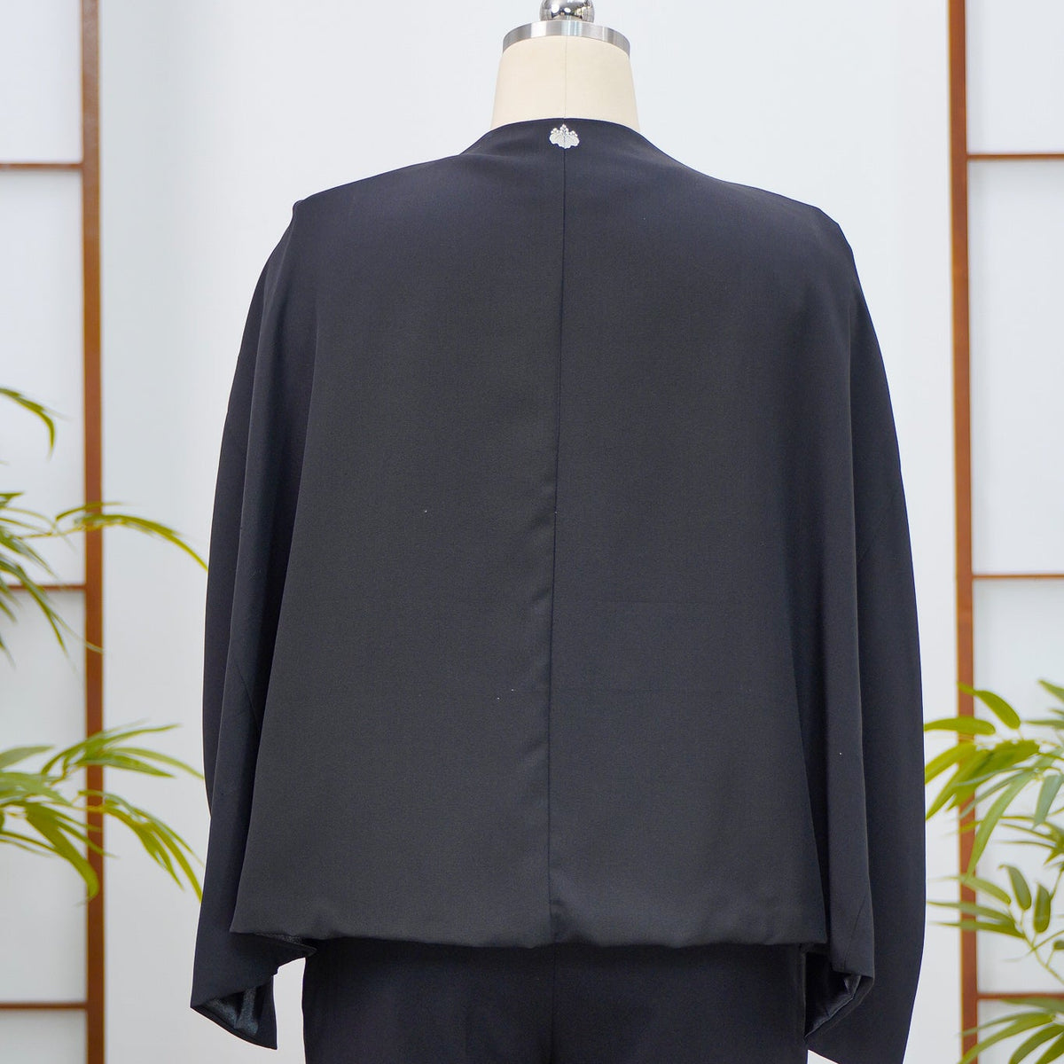 Premium On-hand: Cape Blazer | CB5441M | Black | XL (Embroidery!)