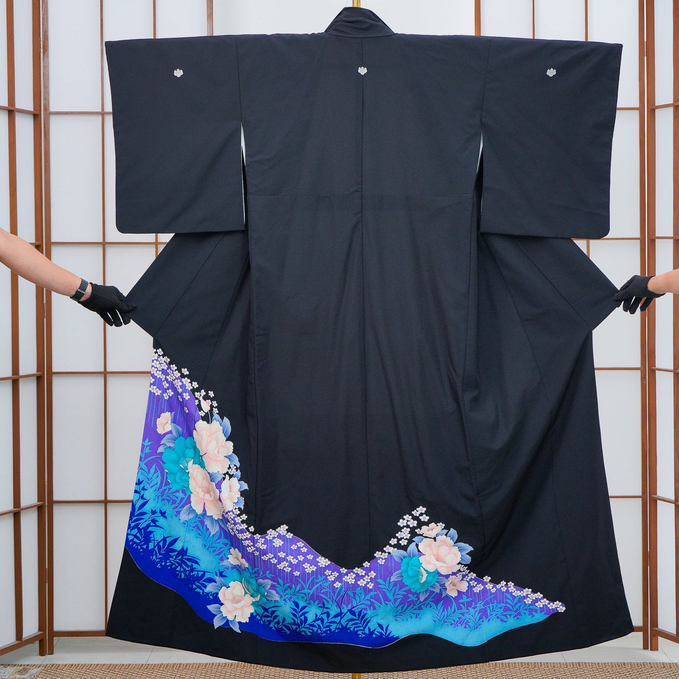 Thank You Fabric: Moonlight Iris (0711_04)
