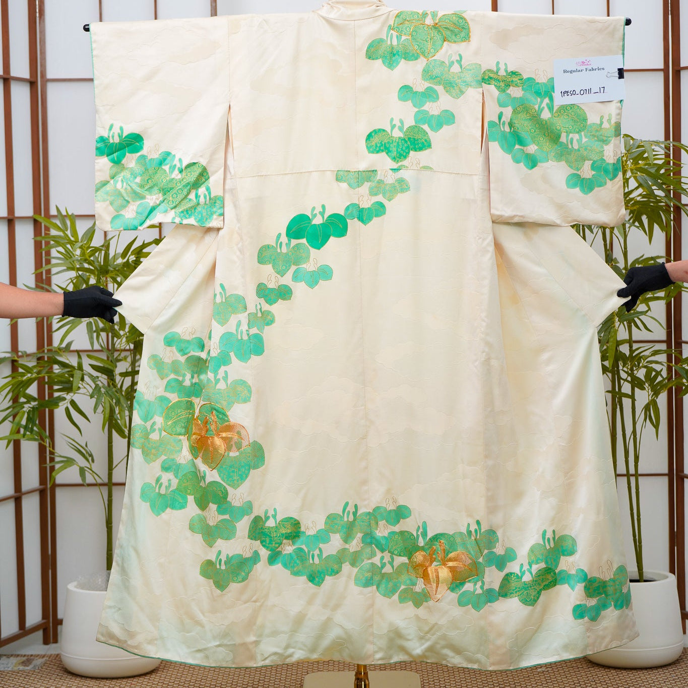 Thank You Fabric Premium Bonus: Emerald bloom (0711_17)