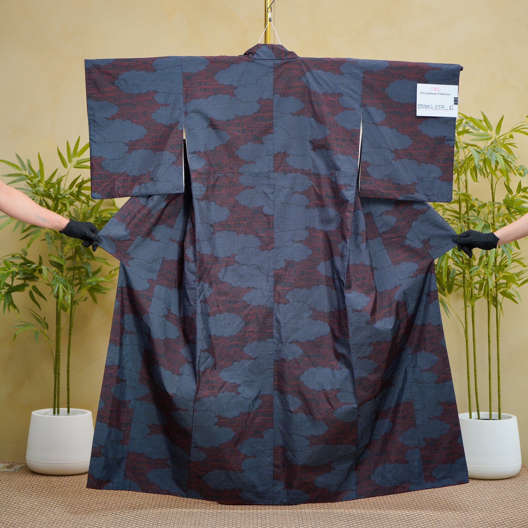 Premium Oshima Fabric: 0714_21 | Wind Blows