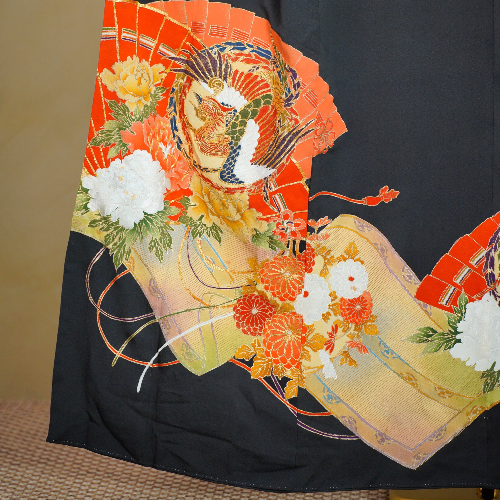 Thank You Fabric: Dancing Birds (0714_59)