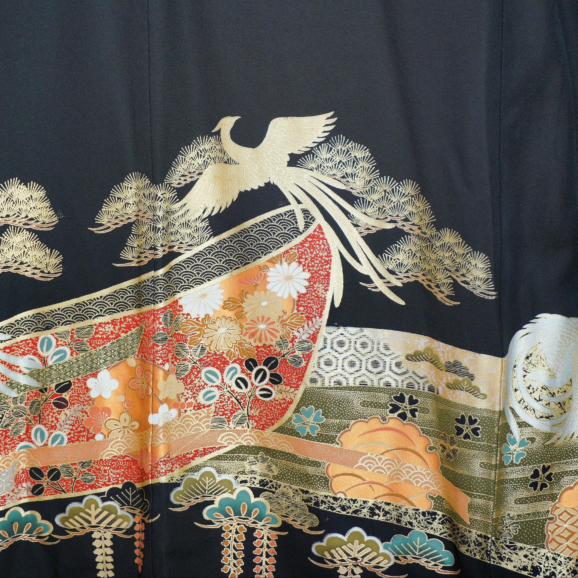 Chiku Fabric: 0714_75 | Gold Wave