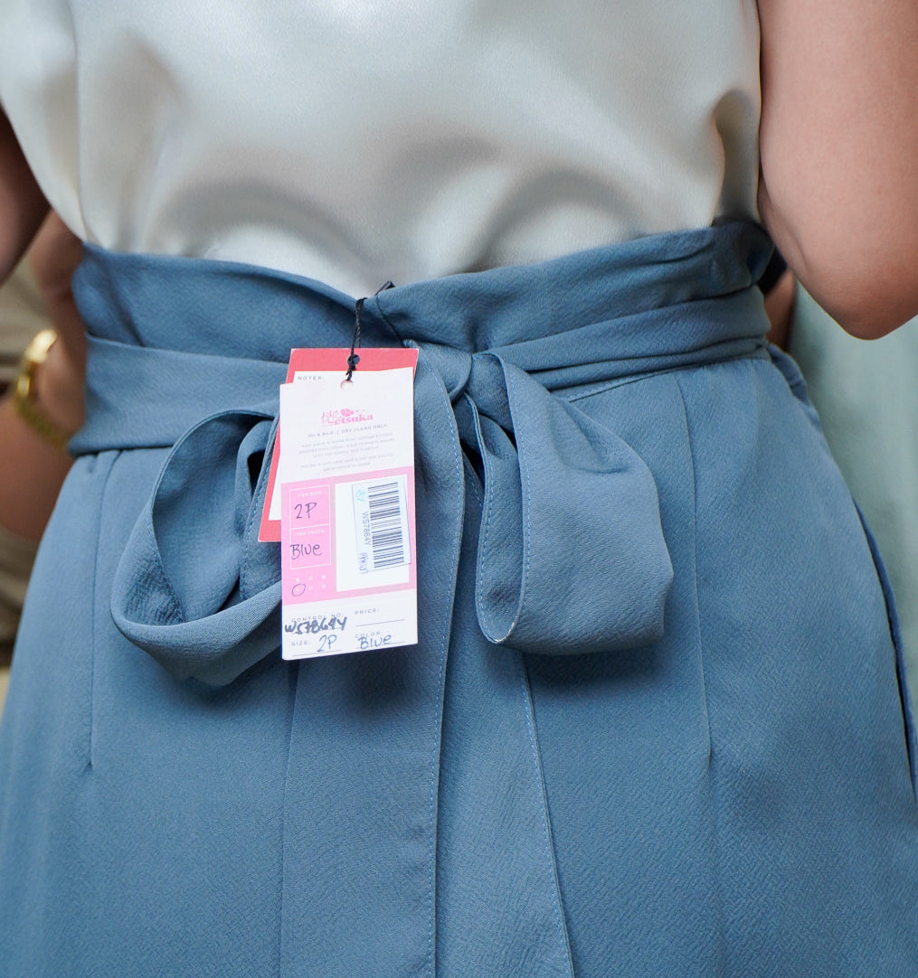 On-hand: Wrap Skirt | WS7864Y 2P BLUE