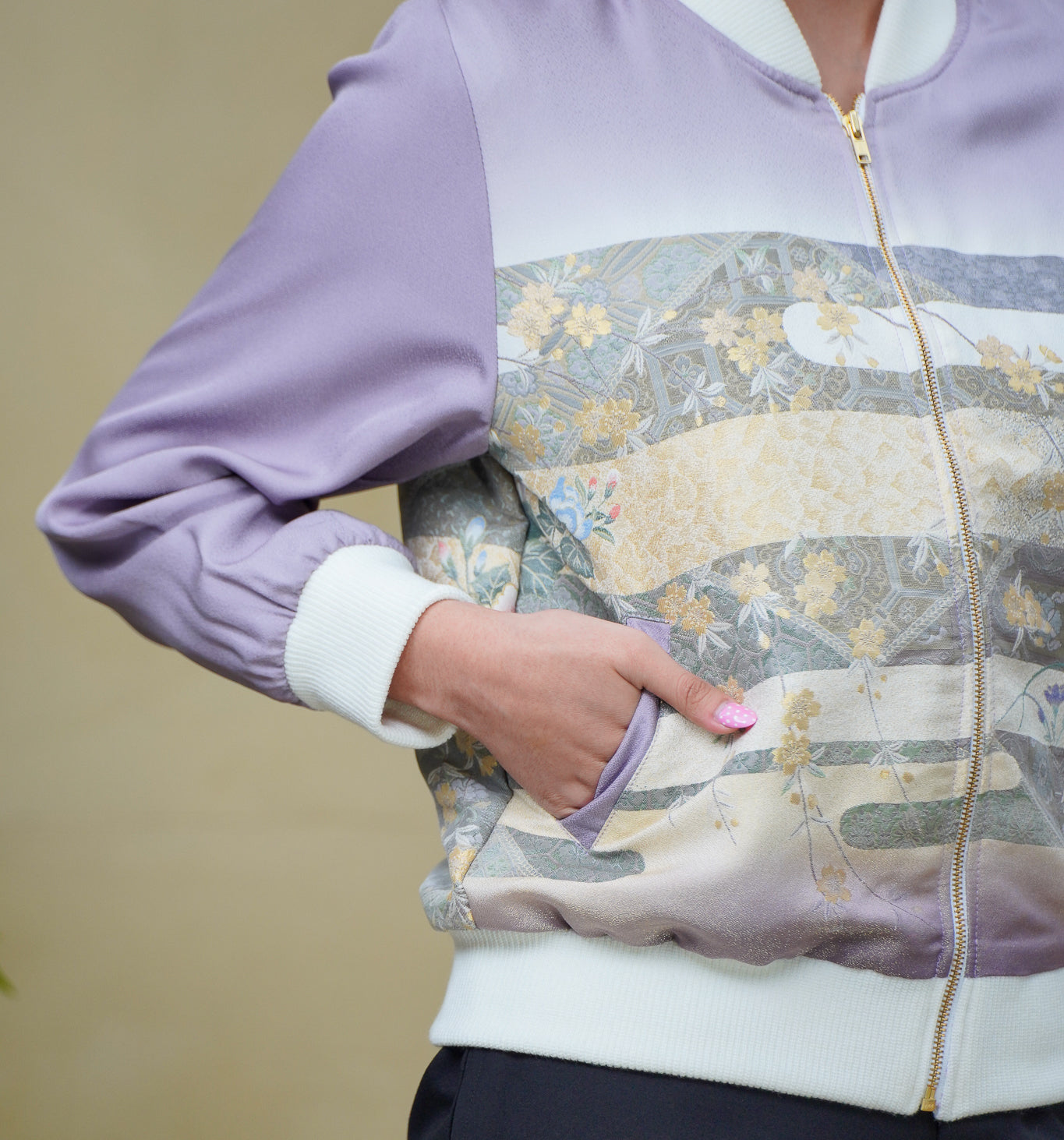 On-hand: Bomber Jacket | BJ8177M MB LAVENDER