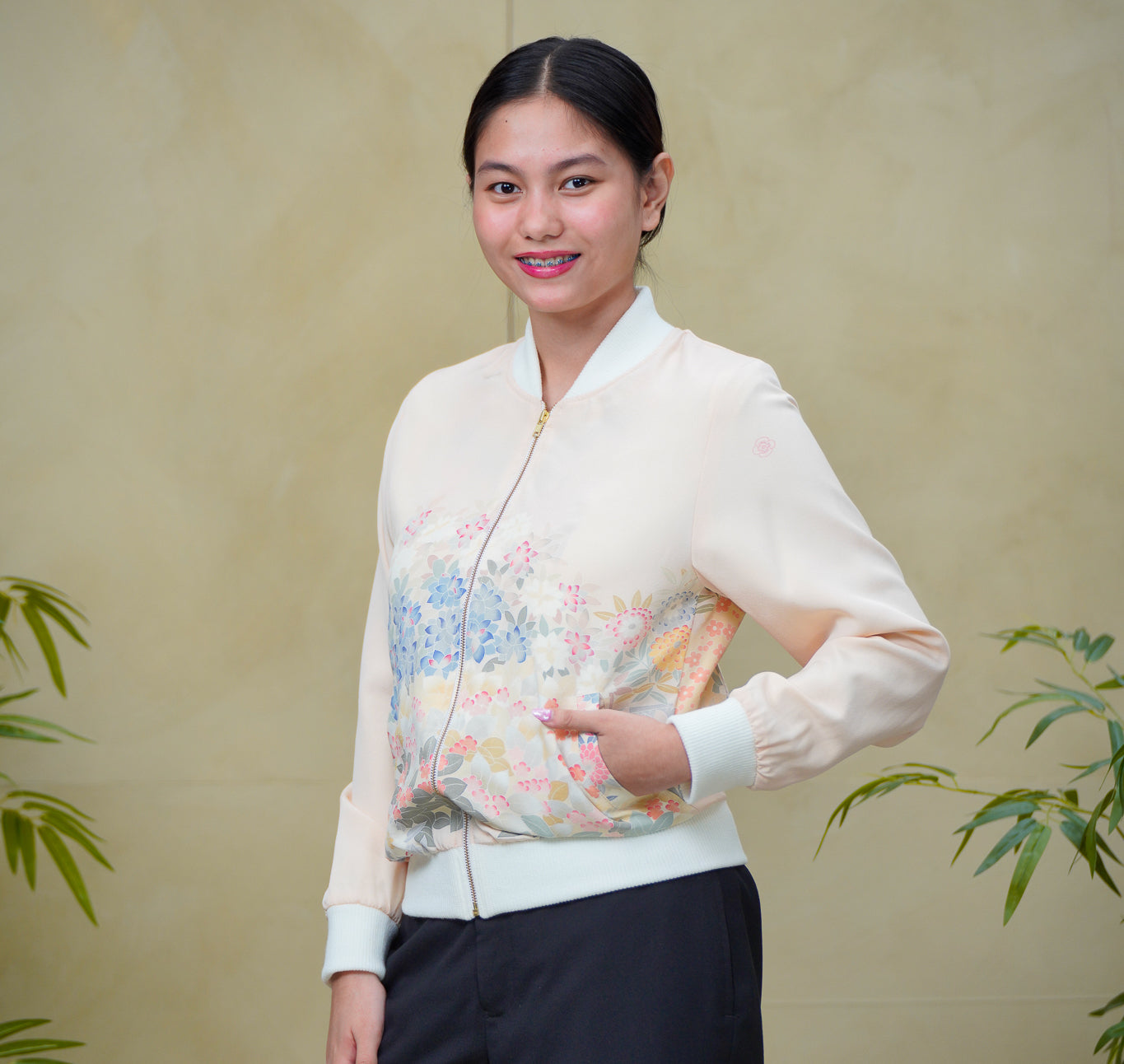On-hand: Bomber Jacket | BJ8179M SA PINK