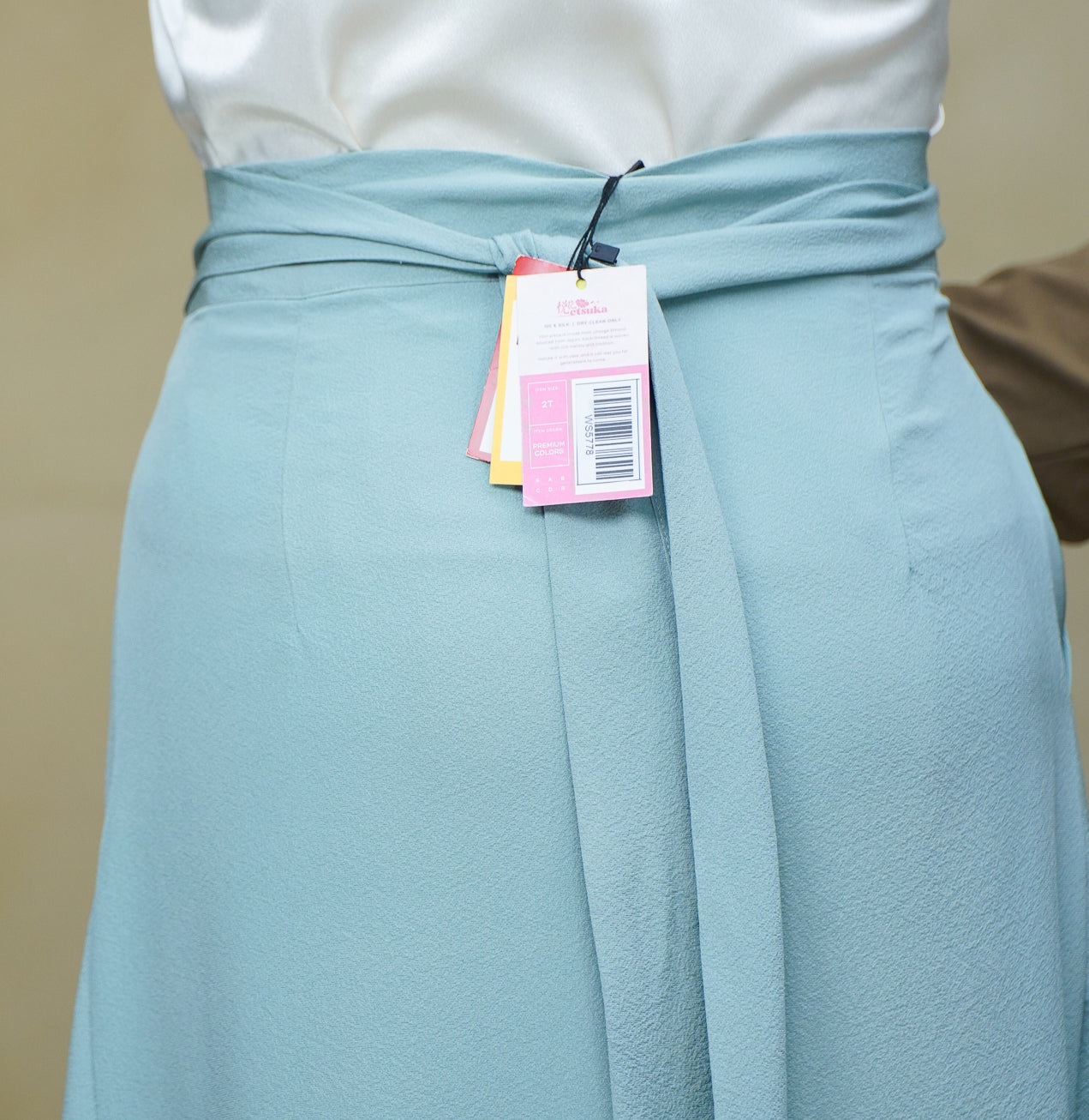 On-hand: Wrap Skirt | WS5778 BLUE 2T