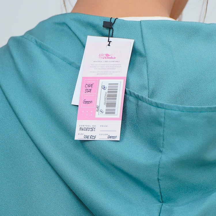 Premium On-hand: Green Hoodie With Zipper | HWZ9078Y