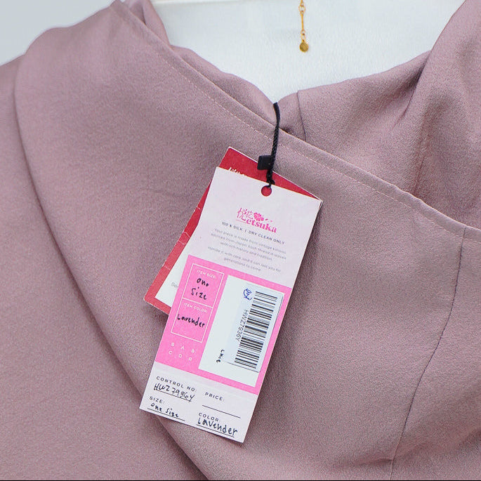 Premium On-hand: Lavender Hoodie With Zipper | HWZ7936Y