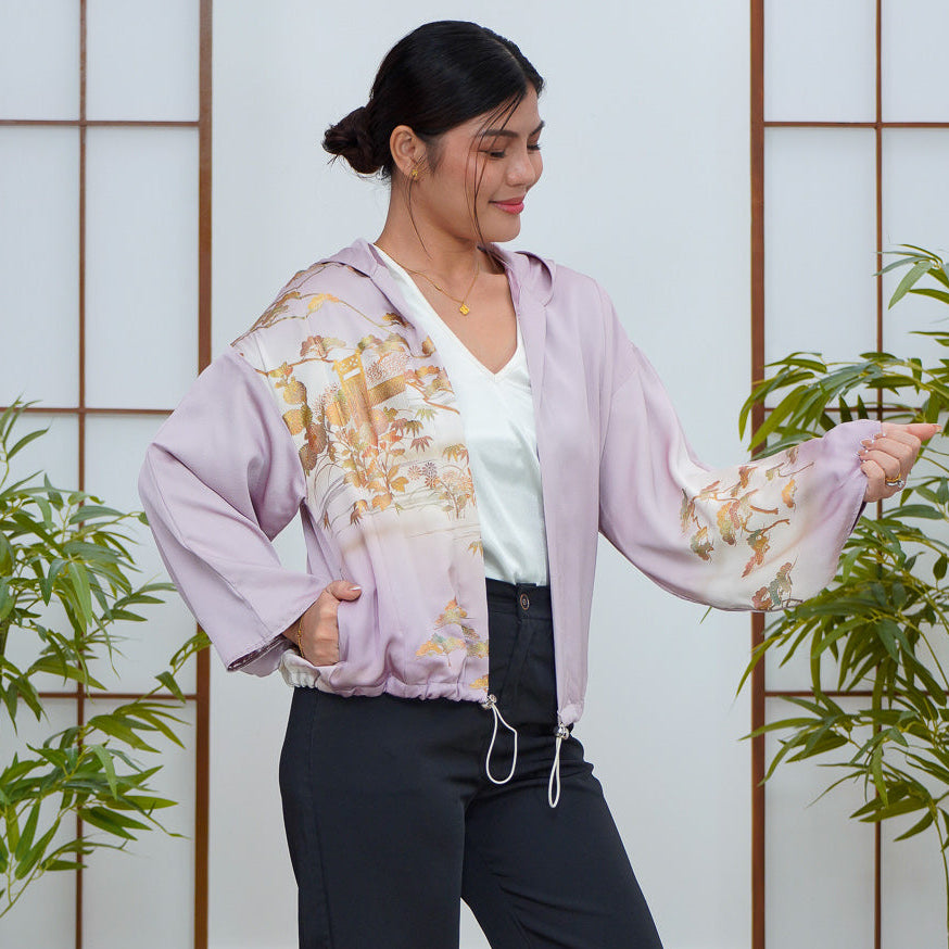 Premium On-hand: Lavender Kodomo Hoodie | HK8081Y | Small