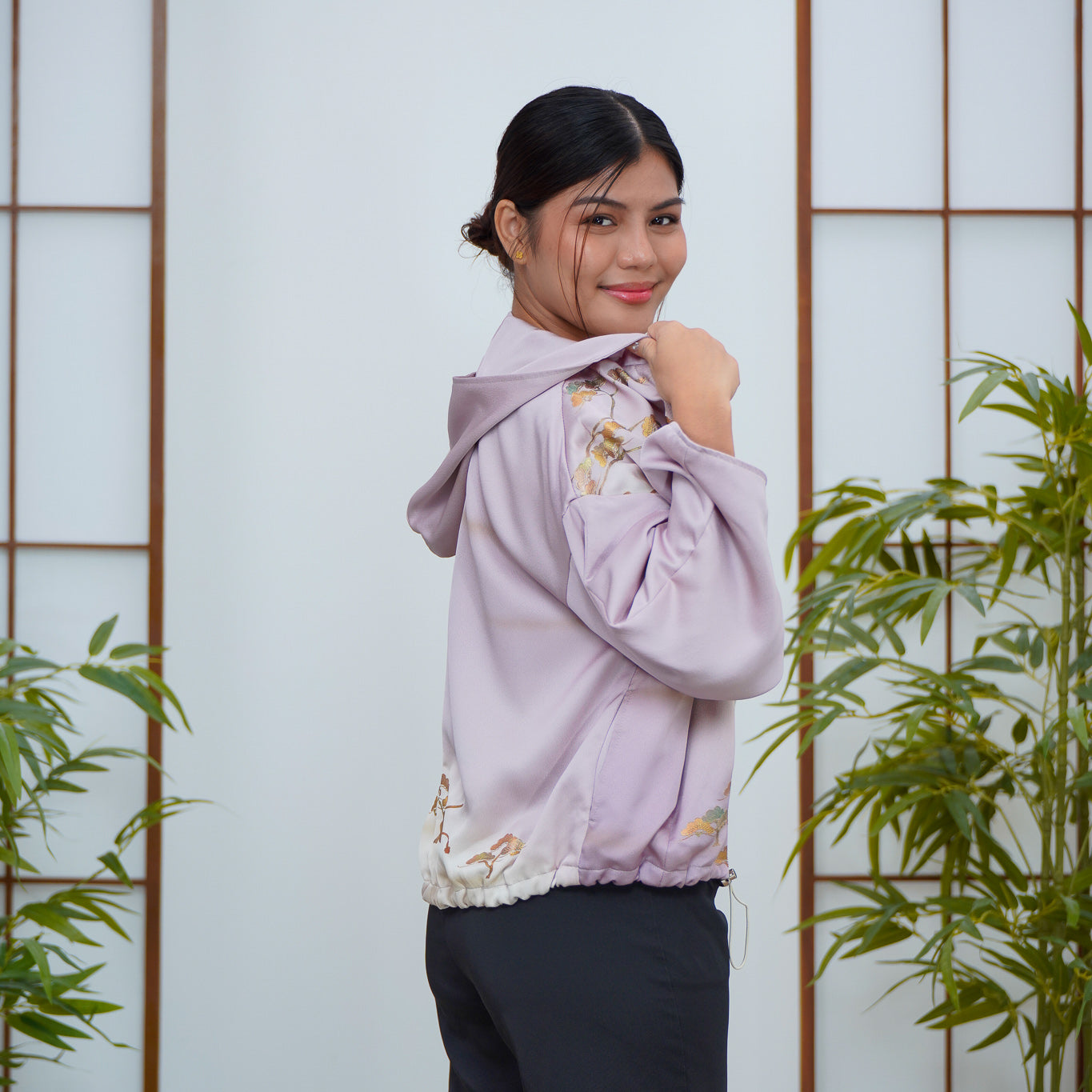 Premium On-hand: Lavender Kodomo Hoodie | HK8081Y | Small