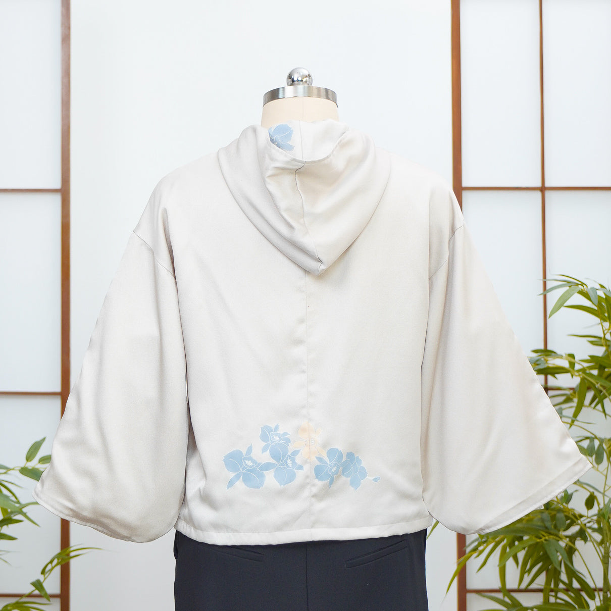 Premium On-hand: Cream Hoodie With Zipper | HWZ8105Y