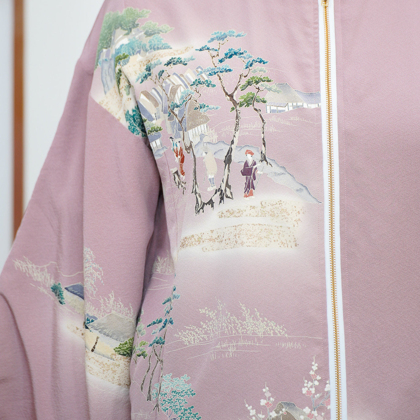 Premium On-hand: Lavender Hoodie With Zipper | HWZ7936Y