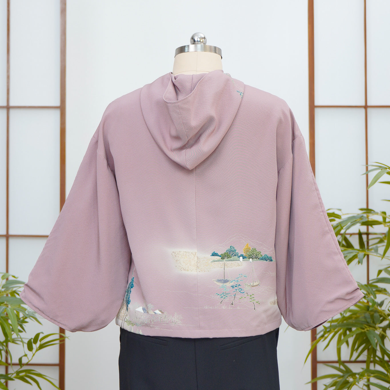 Premium On-hand: Lavender Hoodie With Zipper | HWZ7936Y