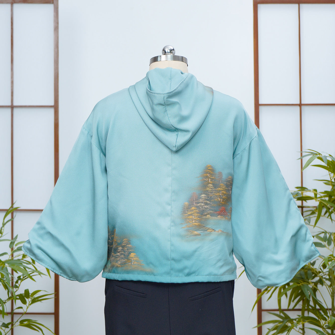Premium On-hand: Green Hoodie With Zipper | HWZ8106Y