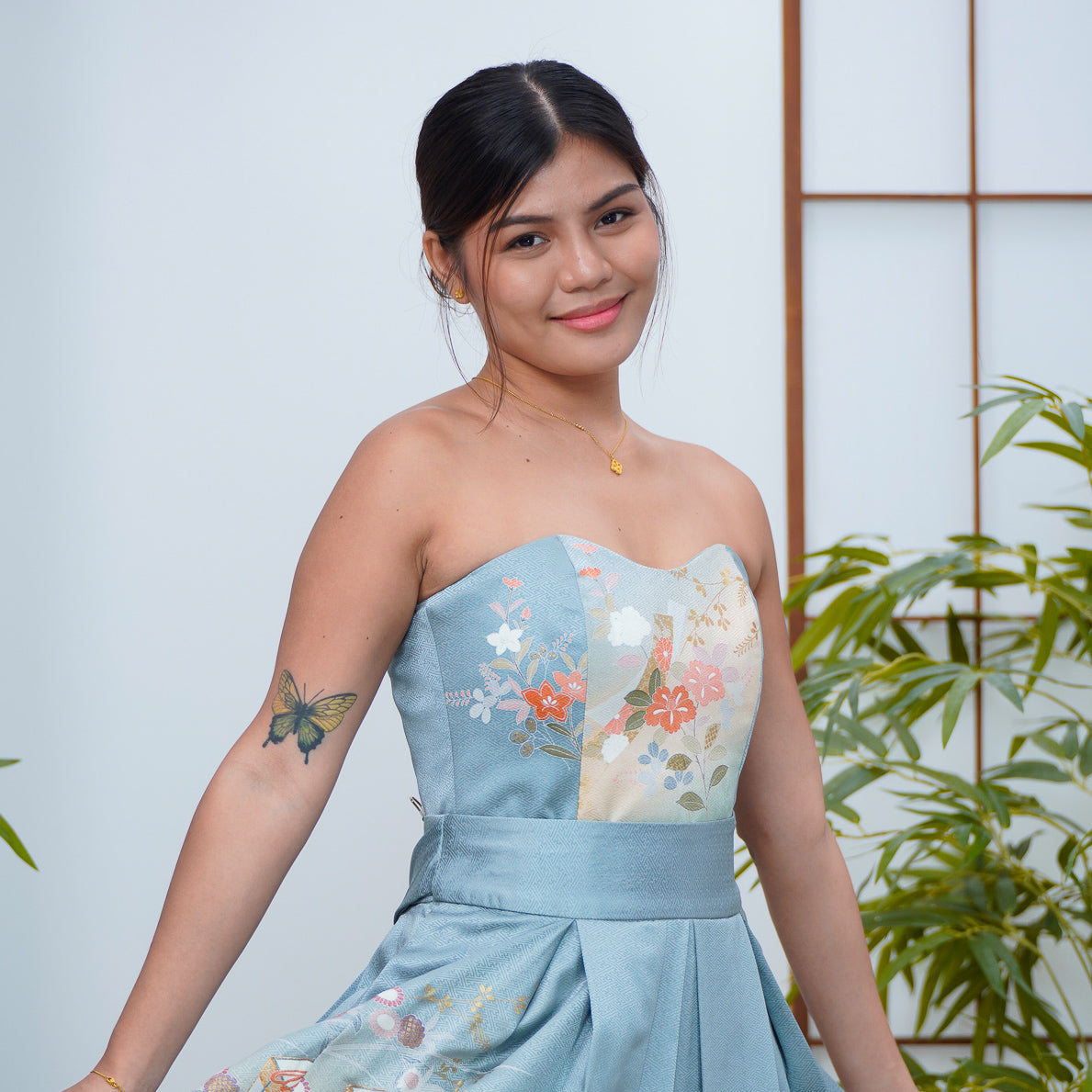 Coming Soon - Premium On-hand: Blue Corset and Circle Skirt Coordinates | C7957M