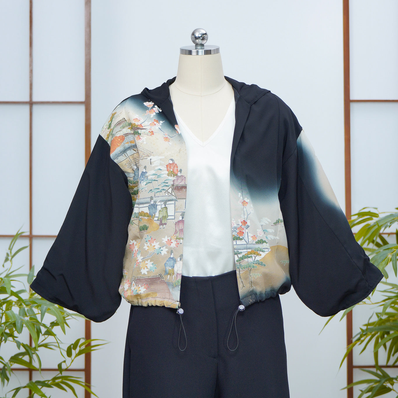 Premium On-hand: Black Kodomo Hoodie | HK7714Y | Small