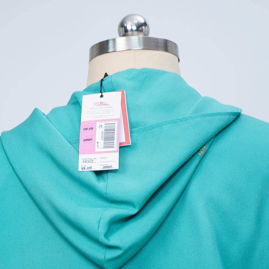 Premium On-hand: Green Hoodie | H8102Y | Rare teal colors