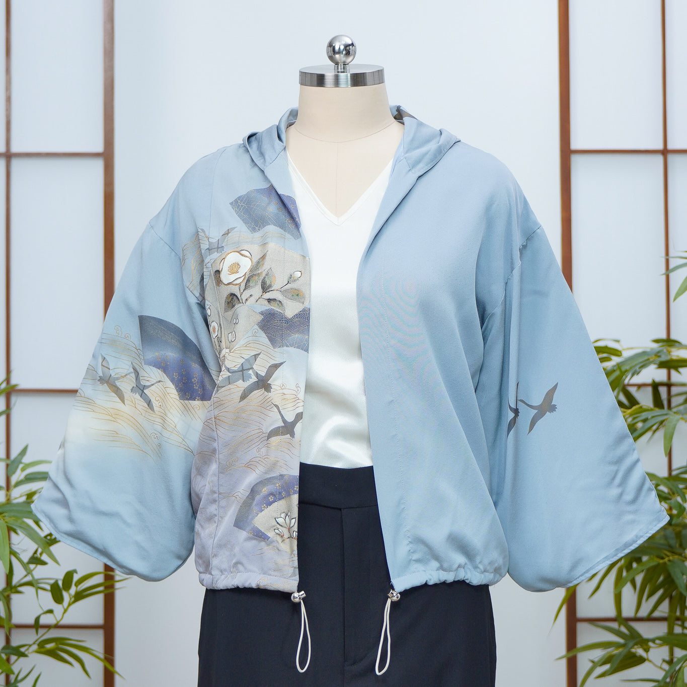 Premium On-hand: Blue crane Hoodie | H8103Y