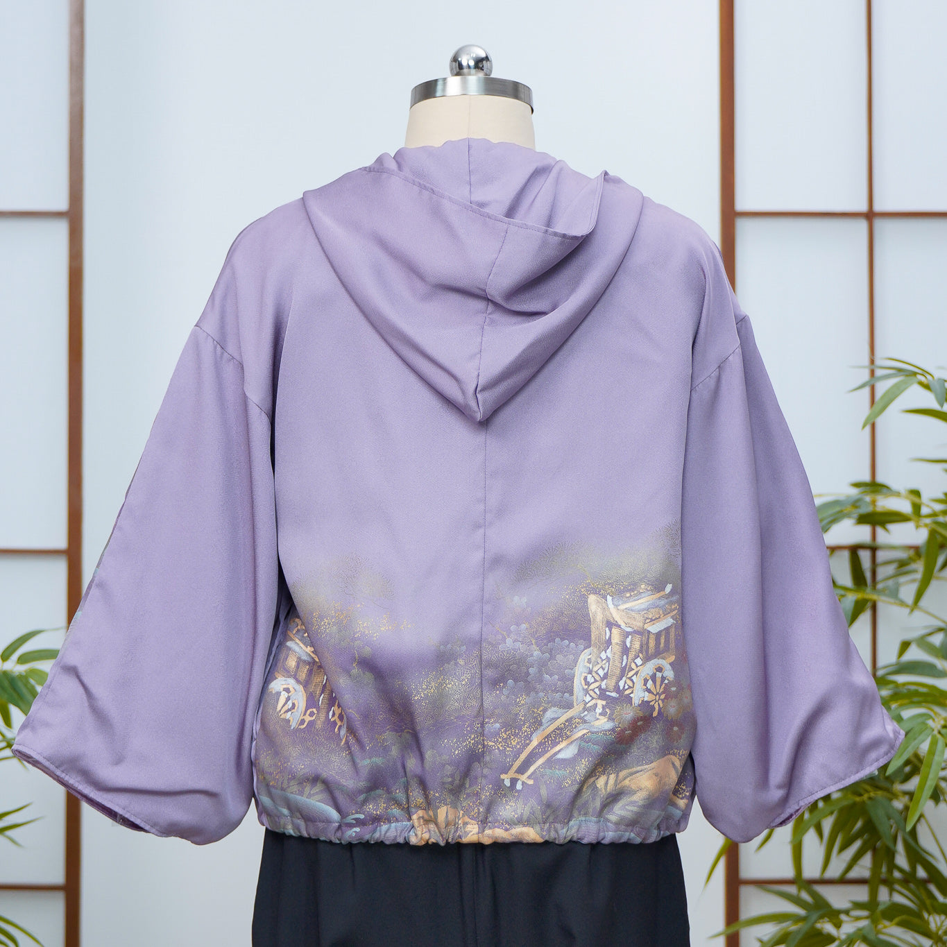 Premium On-hand: Lavender embossed Hoodie | H8099Y