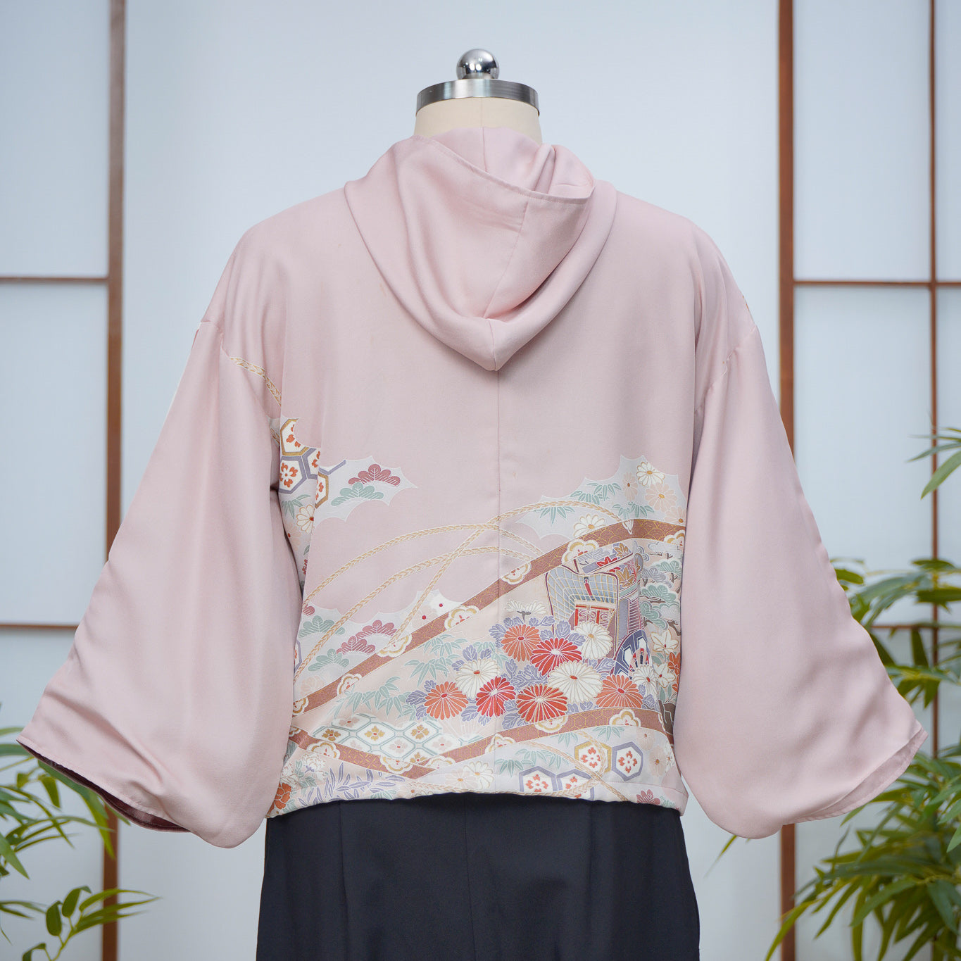 Premium On-hand: Pink Hoodie With Zipper | HWZ7823