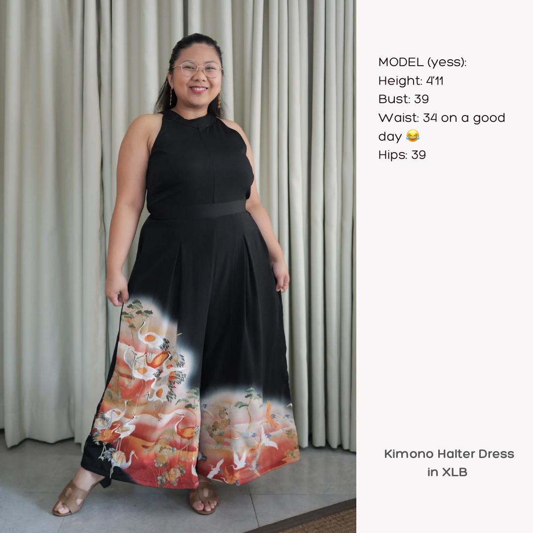 Halter neck Jumpsuit: Pre-order (3rd iteration)