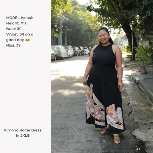 Halter neck Jumpsuit: Pre-order (3rd iteration)