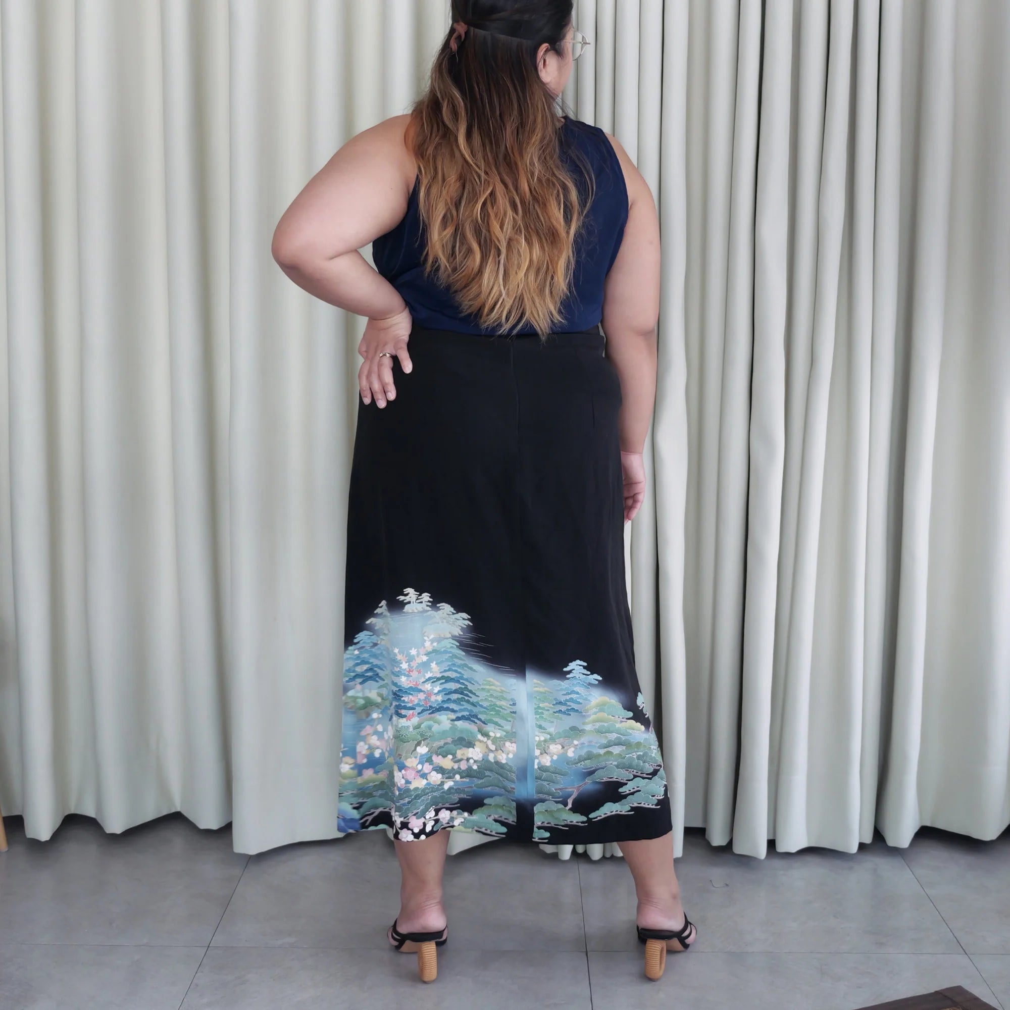 High Slit Skirt