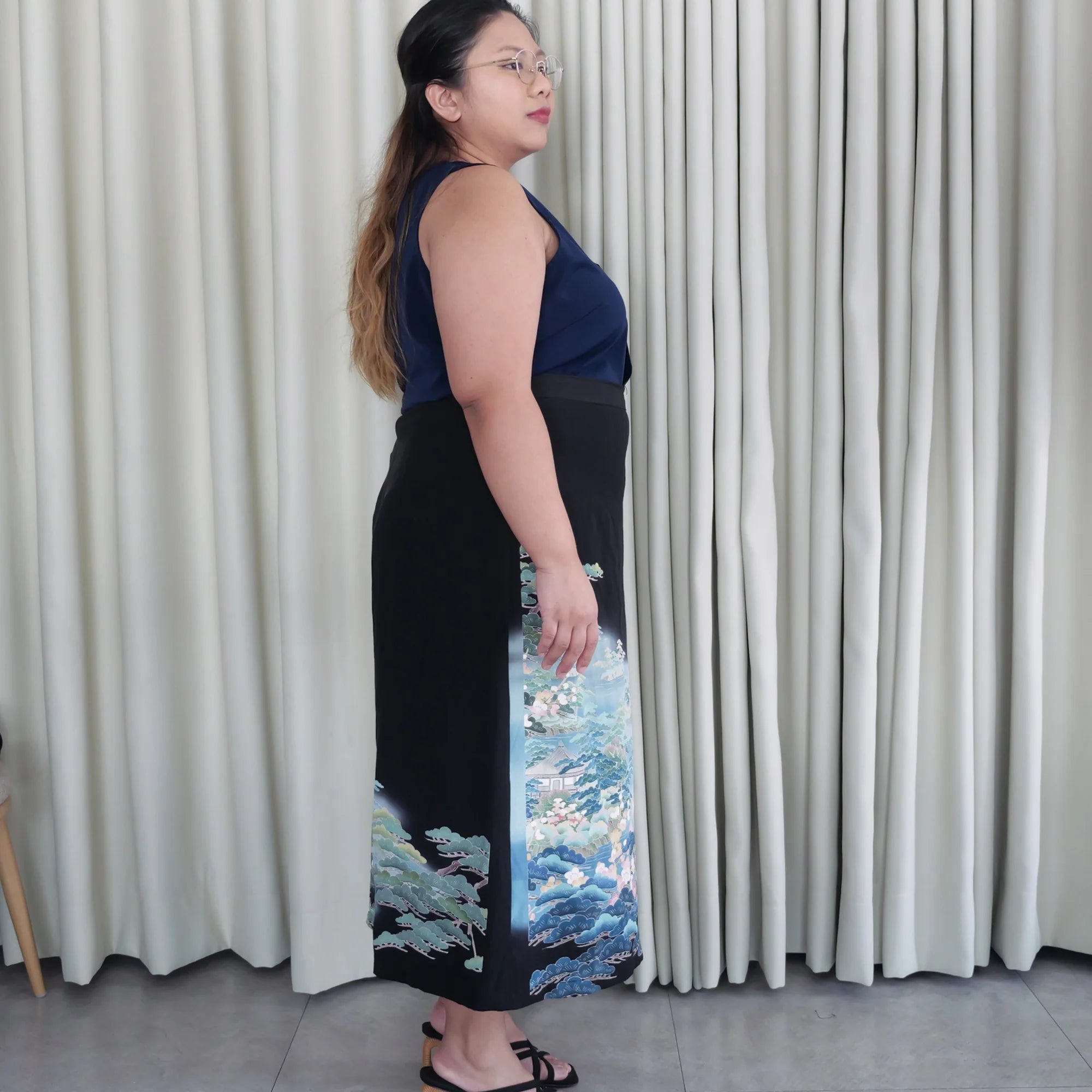 High Slit Skirt
