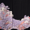 Load image into Gallery viewer, NALB (No Art Left Behind) Fabric: Black Purple MA01-02
