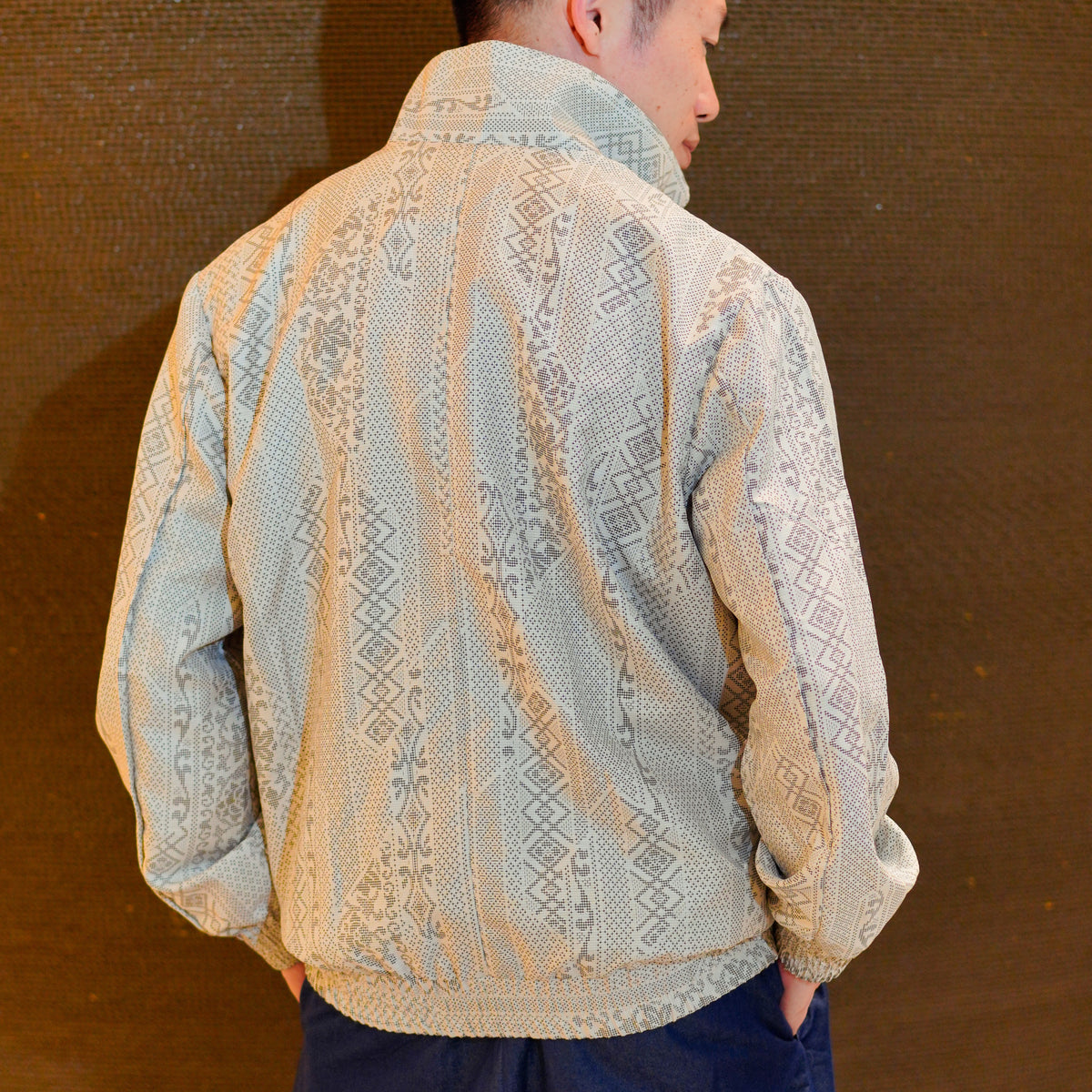 Premium On-hand item: White Oshima Golfer Jacket | Large | OGJ8813M -O