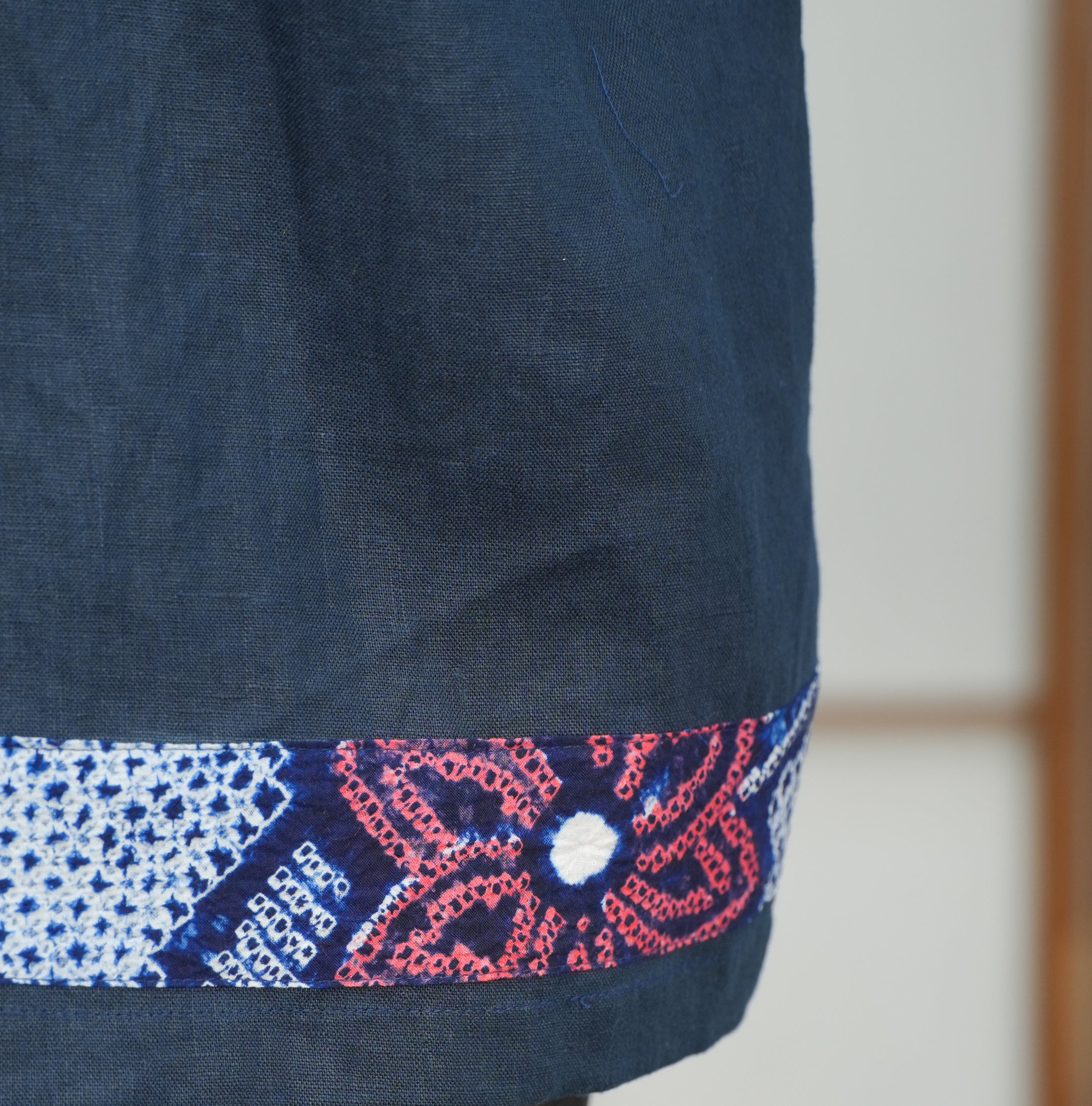 Premium On-hand: Navy Daddy Linen Polo | L | Harry size