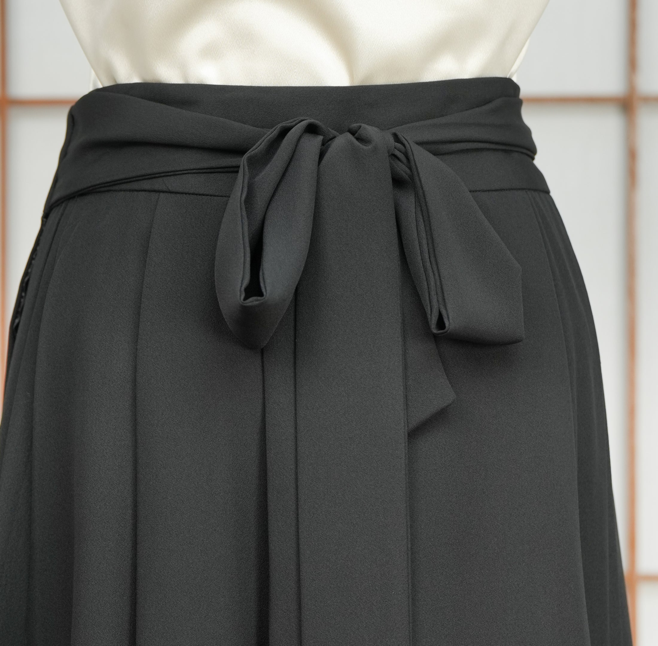 Premium On-hand: Hanbok skirt | Black forest | HS7318 1T