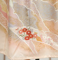 Load image into Gallery viewer, Premium On-hand: Cream floral Hanbok skirt | HS7319 2P
