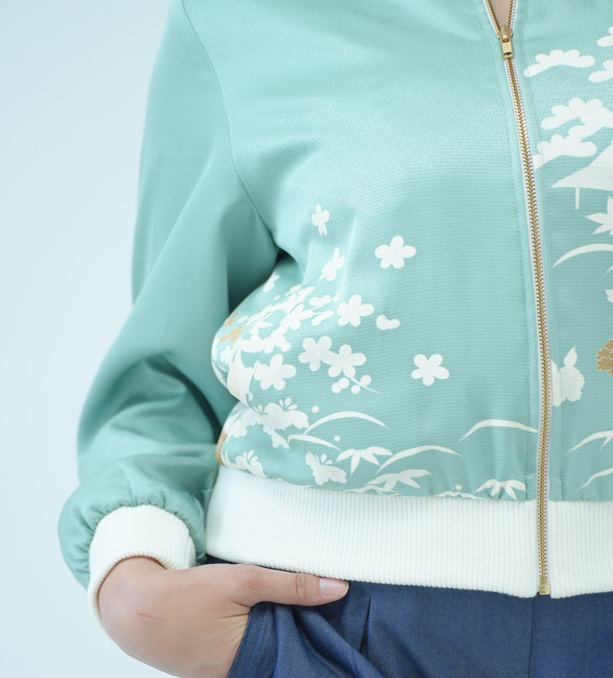 Premium On-hand: Bomber Jacket | BJ6090 Pastel Green LB
