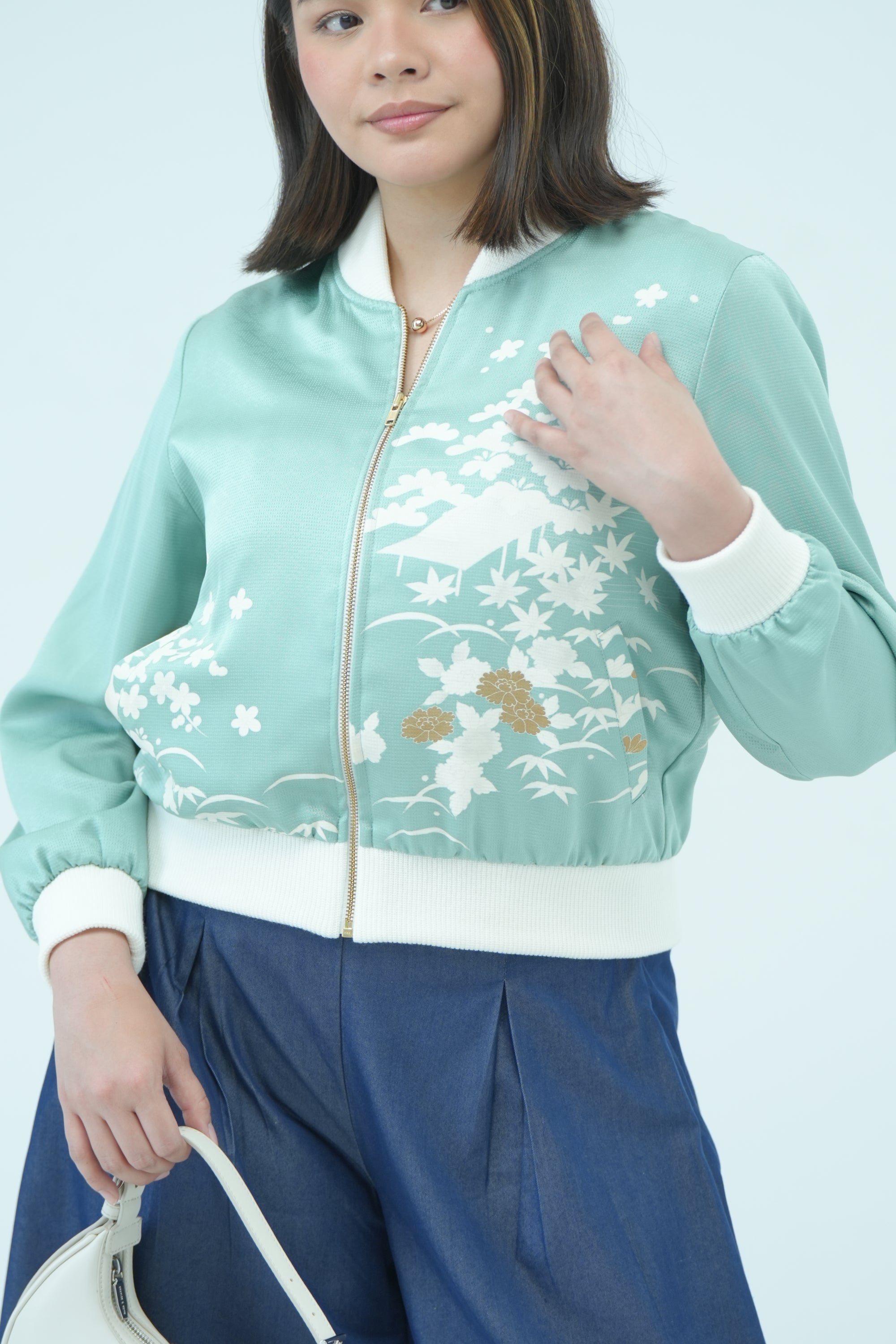 Premium On-hand: Bomber Jacket | BJ6090 Pastel Green LB