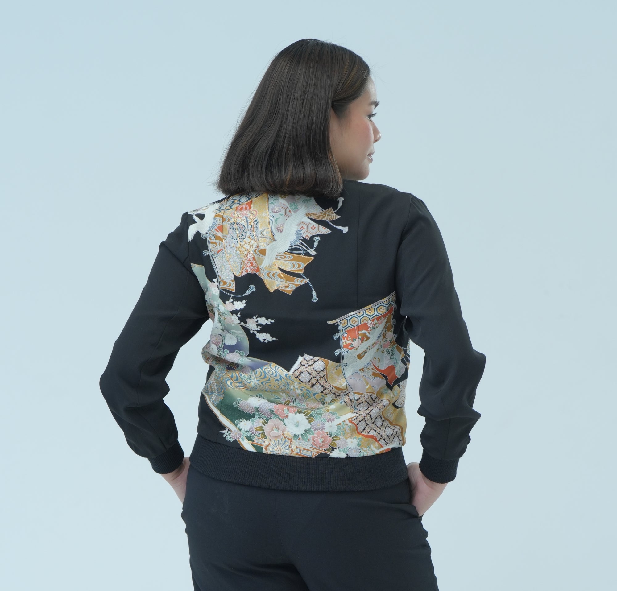 Premium On-hand: Bomber Jacket | BJ6110- bomber black | MB