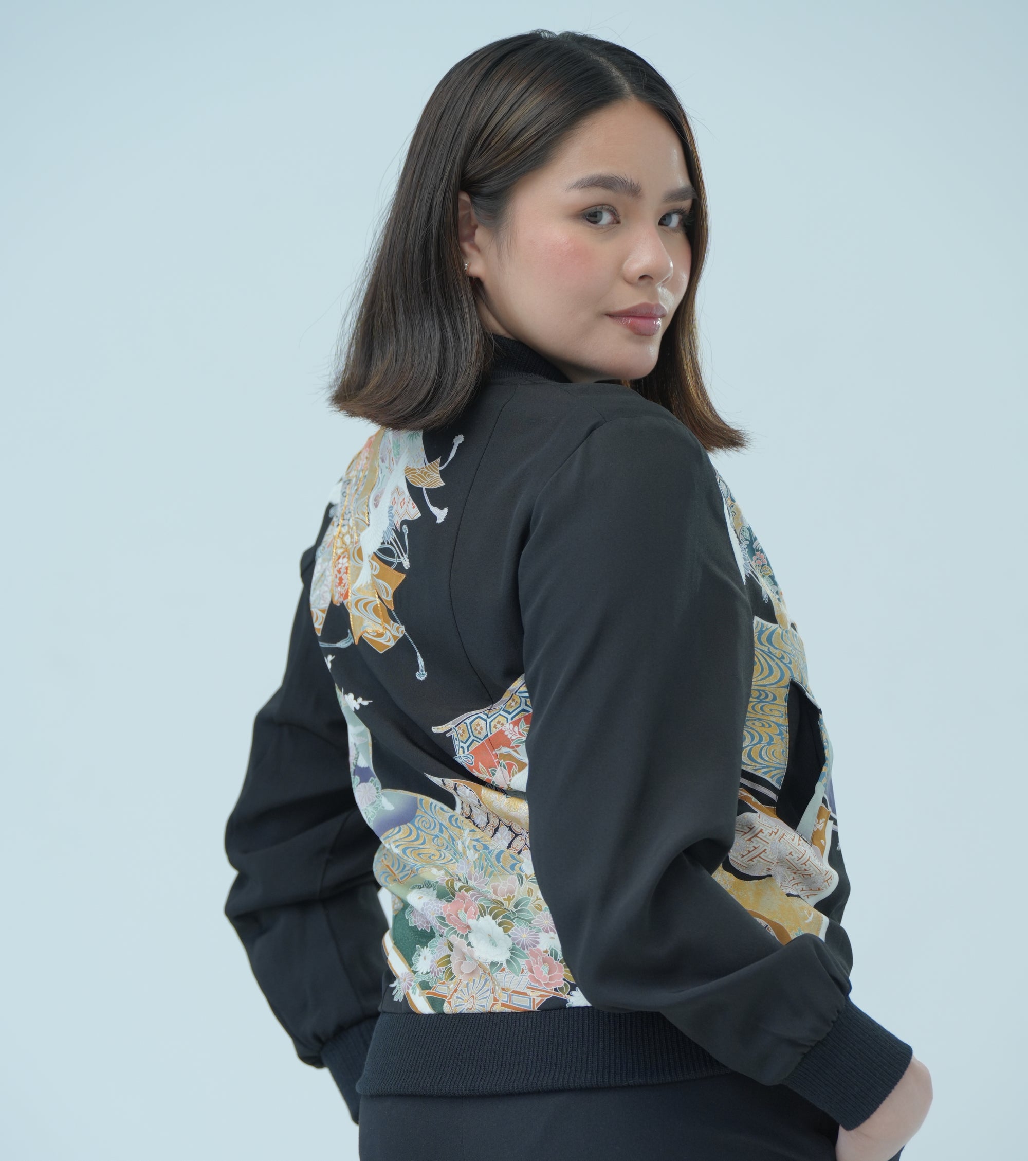 Premium On-hand: Bomber Jacket | BJ6110- bomber black | MB