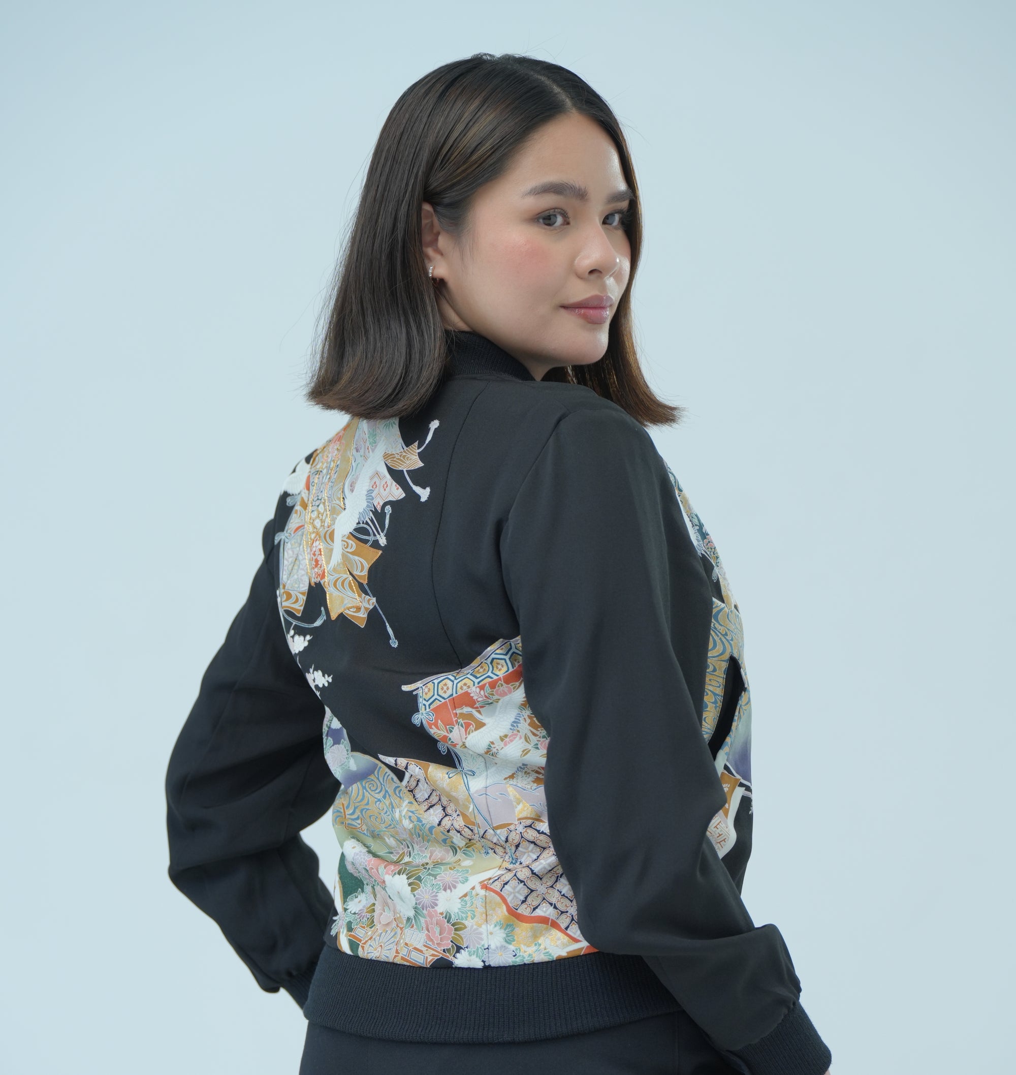 Premium On-hand: Bomber Jacket | BJ6110- bomber black | MB